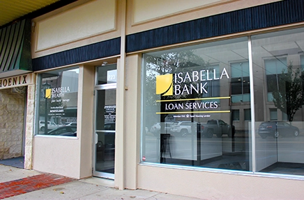 Outside the Bay city branch
