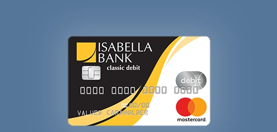 isabella bank classic debit card
