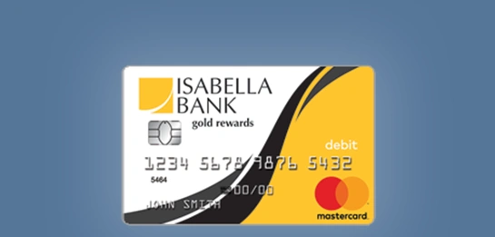 isabella bank gold rewards debit card